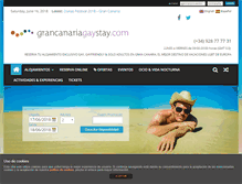 Tablet Screenshot of grancanariagaystay.com
